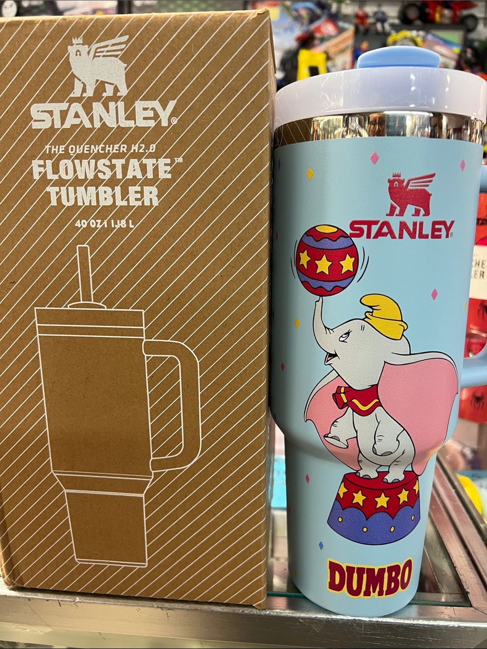 Stanley Light Blue Dumbo FlowState Tumbler
